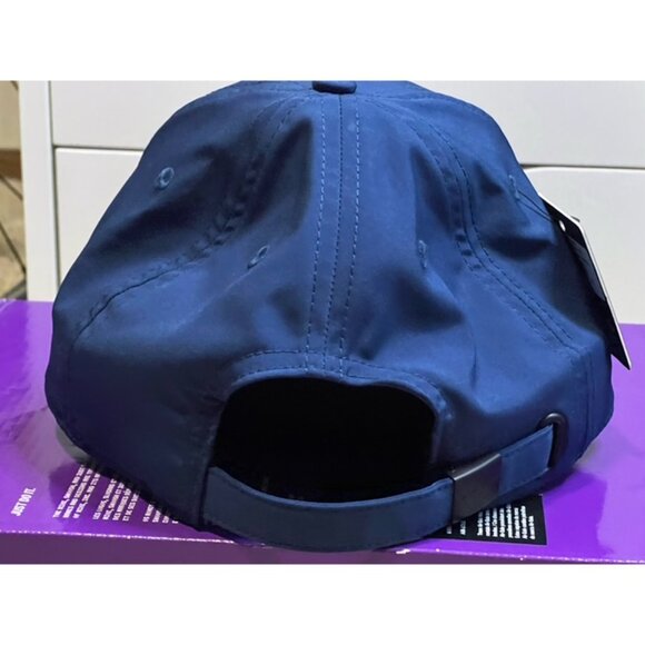 TaylorMade The Kingdom Navy Blue Miami Dad Strapback Cap Hat OSFM New Tags Rare - Picture 7 of 8